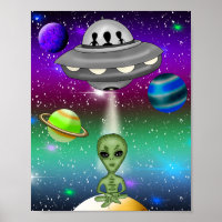 Alien Raumfahrt und Planeten