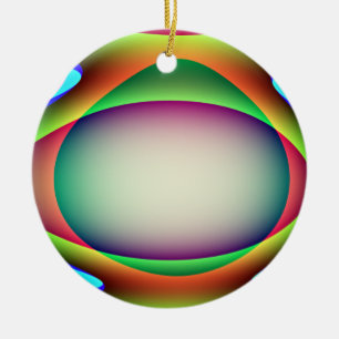 Alien Raumschiff-Ornament Keramik Ornament