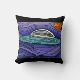 Alien Raumschiff UAP paranormal Kissen