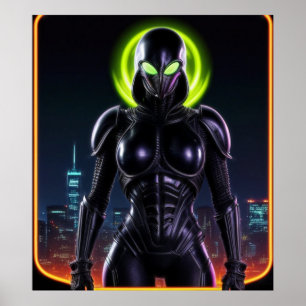 Alien Raven 04 Poster