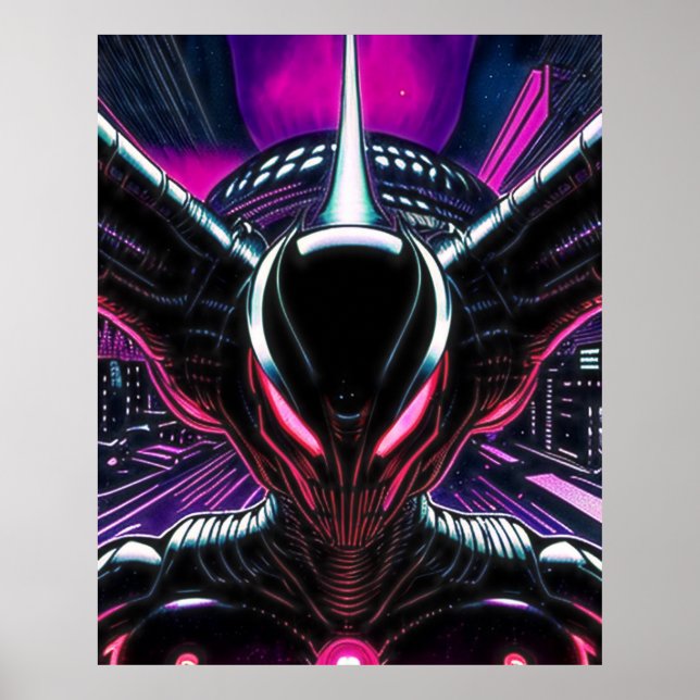 Alien Raven 11 Poster (Vorne)