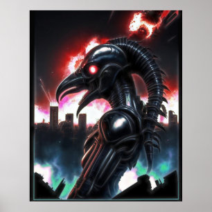 Alien Raven 12 Poster