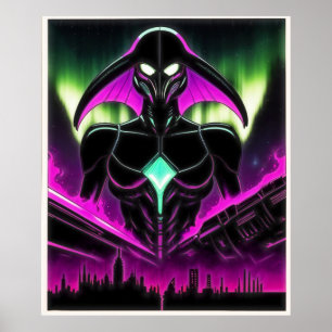 Alien Raven 20 Poster