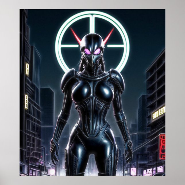 Alien Raven 24 Poster (Vorne)