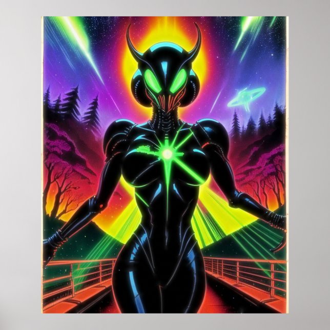 Alien Raven 26 Poster (Vorne)