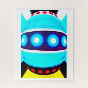 Alien Roboter Puzzle