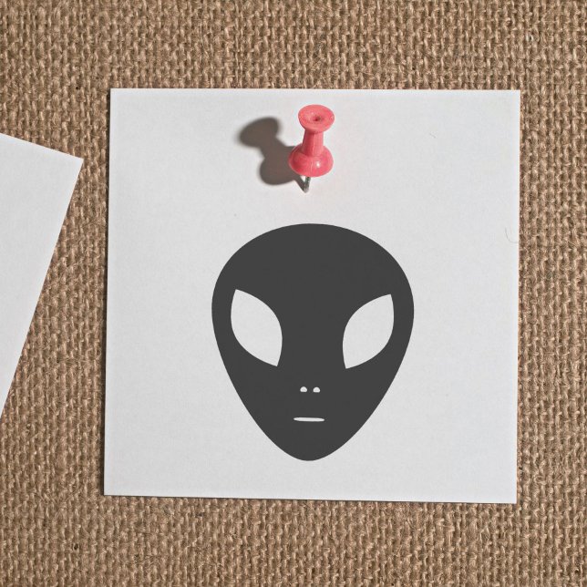 Alien Rubber Briefmarke Gummistempel (Alien Rubber Stamp)