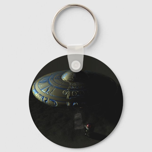 Alien Sand Schlüsselanhänger (Vorderseite)