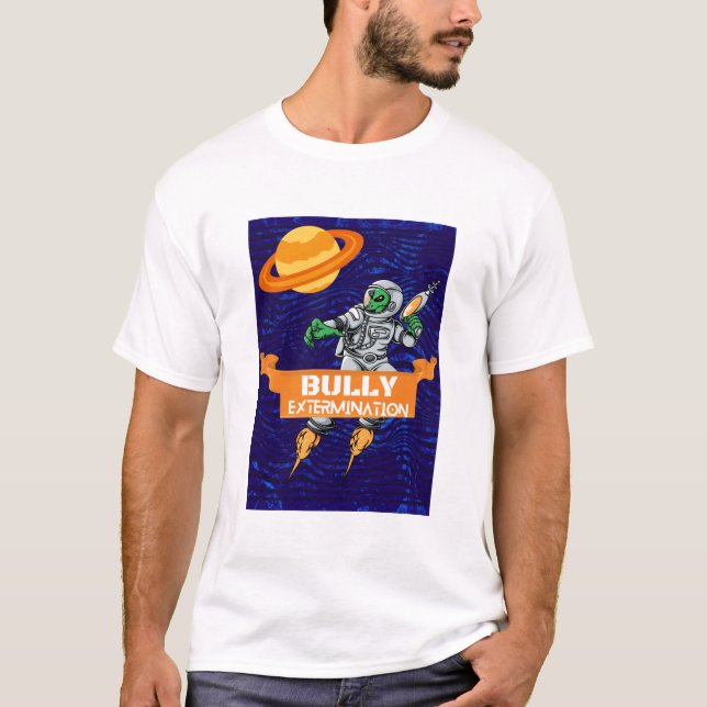 Alien schikaniert T-Shirt (Vorderseite)