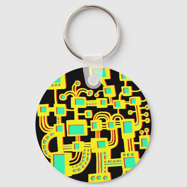 Alien Schlüsselanhänger (Vorderseite)