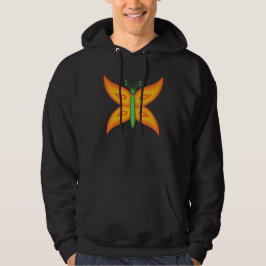 Alien-Schmetterling Herren Hoodie