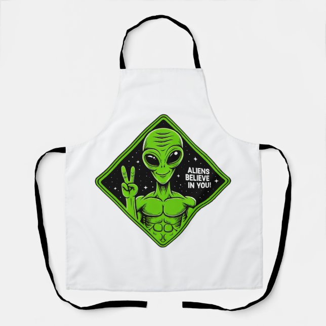 Alien. Schürze (Vorderseite)