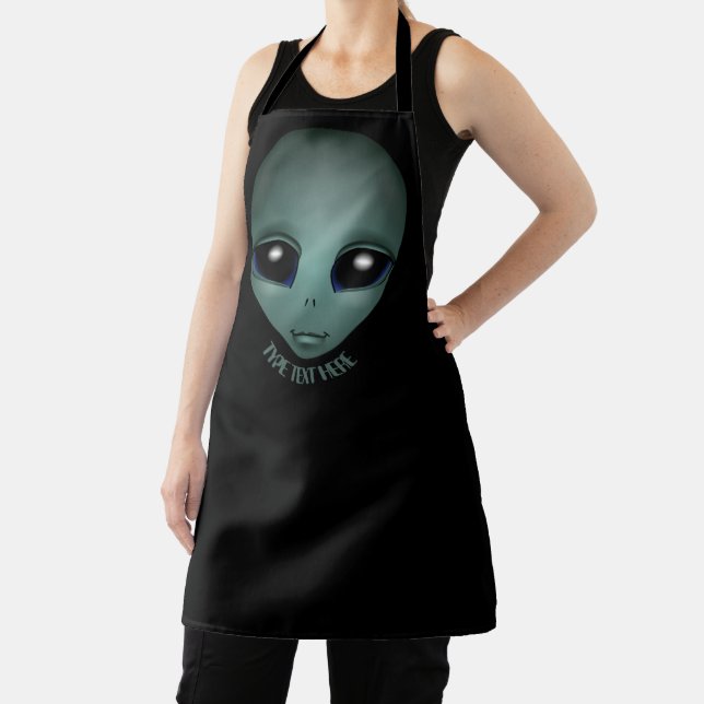 Alien Schürze Niedliche Personalisierte Alien Gesc (InSitu)