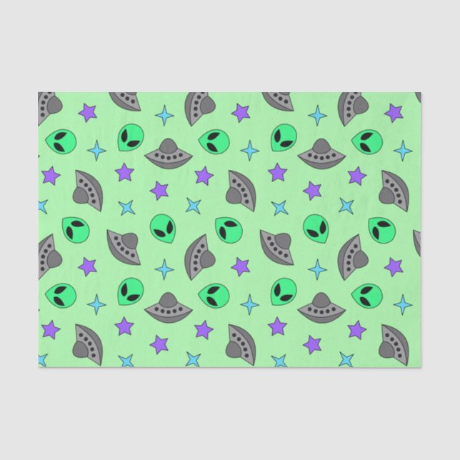 Alien Seidenpapier (Vorderseite)