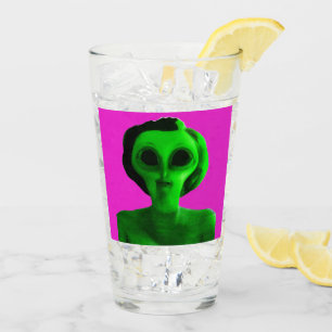 Alien Self Portrait Glas