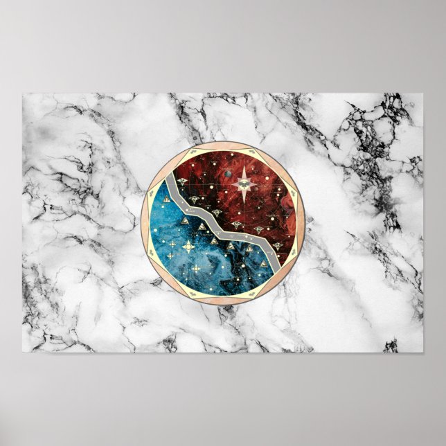 Alien-Senatsbodenplakat Poster (Vorne)