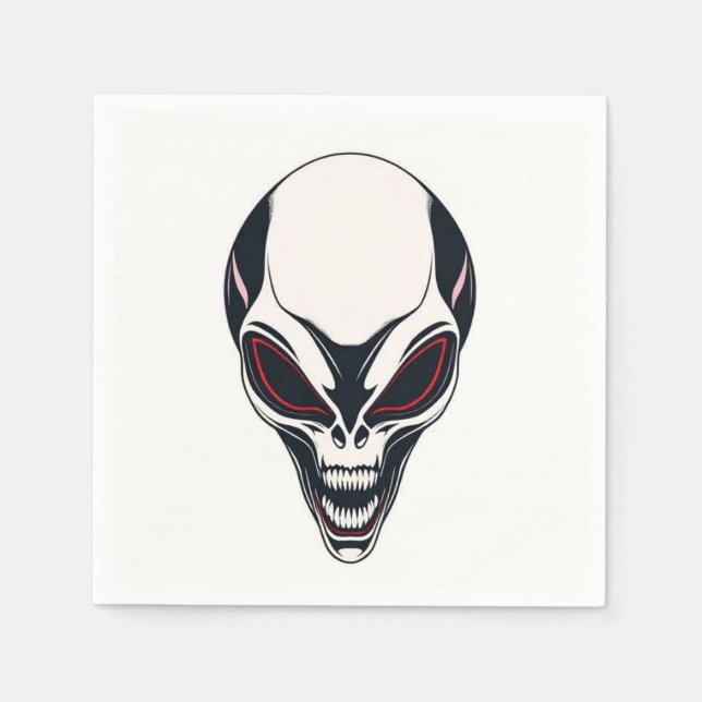 Alien Serviette (Vorderseite)