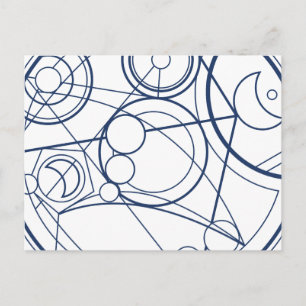 Alien Siegel Postkarte