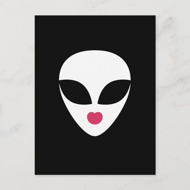 Alien Sirenen Postkarte (Vorderseite)