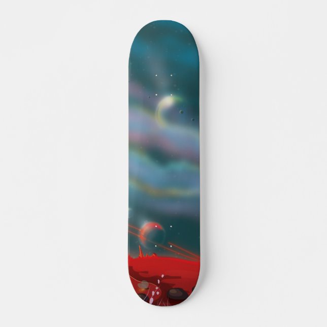Alien Skateboard (Vorne)
