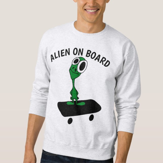 ALIEN SKATEBOARDER SKATEBOARDER T - Shirt (Vorderseite)