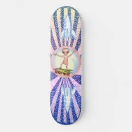 Alien Skater Skateboard