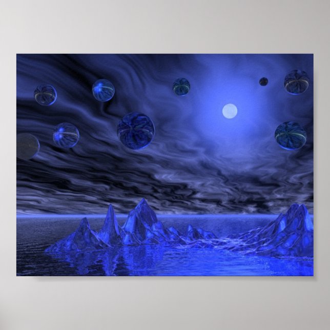 Alien Skies Poster (Vorne)