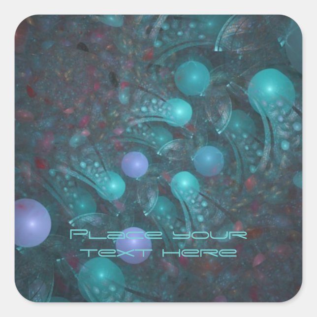 Alien Skin 2001 Quadratischer Aufkleber (Vorderseite)