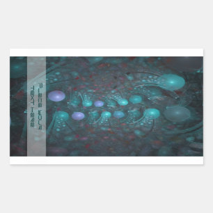 Alien Skin 2001 Rechteckiger Aufkleber