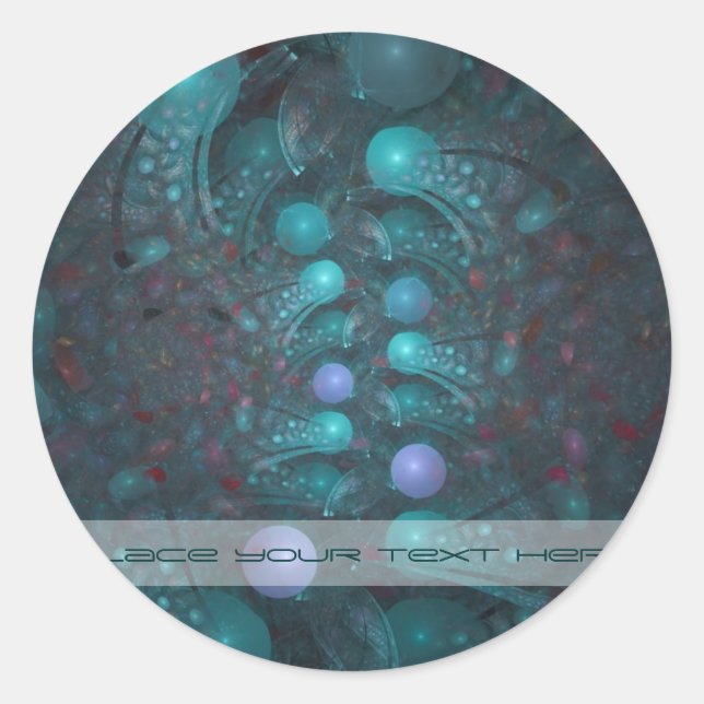 Alien Skin 2001 Runder Aufkleber (Vorderseite)