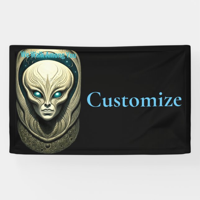 Alien skull Head Thunder_Cove Banner (Horizontal)