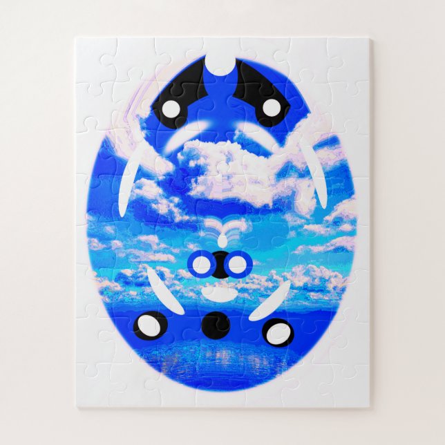 Alien Sky Art Puzzle (Vertikal)