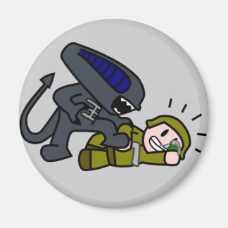 Alien / Soldier Magnet