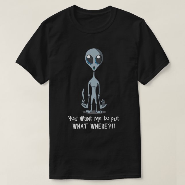 Alien-Sonde T-Shirt (Design vorne)