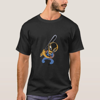alien space aliens ufo baseball bat T-Shirt