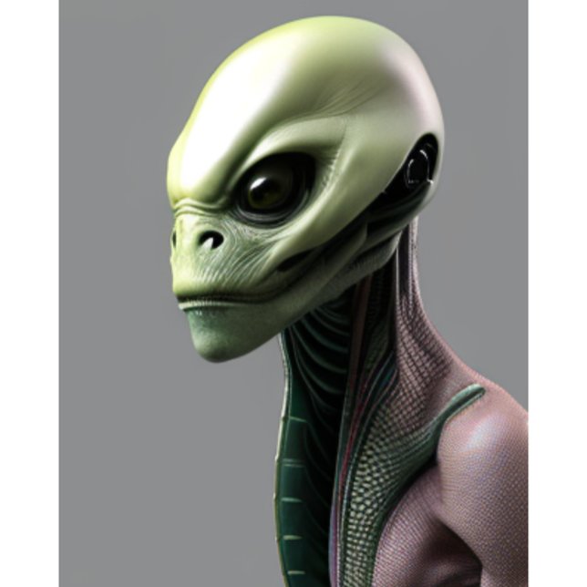 Alien Space Futuristic Schöner T - Shirt (Von Creator hochgeladen)