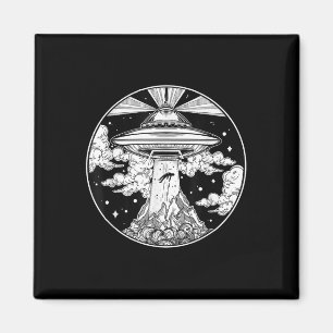 Alien Space Tattoo - Ufo 51 Gebiet Roswell glaubt  Magnet