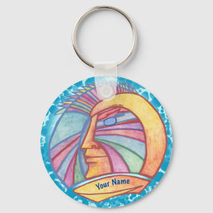 Alien Spaceman Schlüsselanhänger