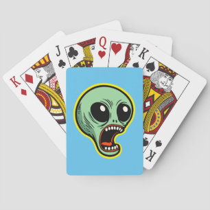 Alien Spielkarten