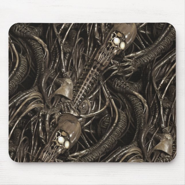 Alien Spine Serpents Mousepad (Vorne)