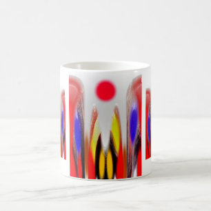 Alien Spirituosen im Nebel Kaffeetasse