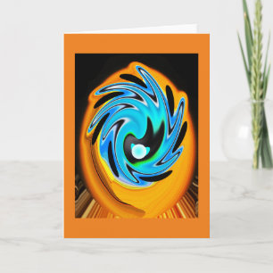 Alien Splash Feiertagskarte