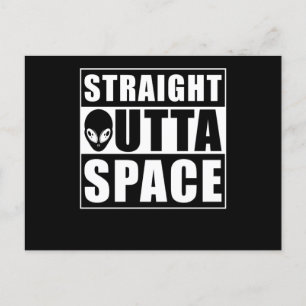 Alien Sprichwort Funny Postkarte