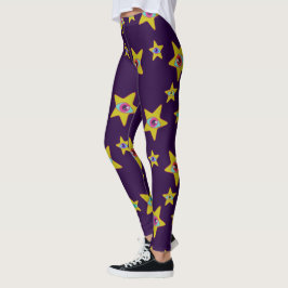 Alien Stars All StarryEyed Space Princess Mitterna Leggings