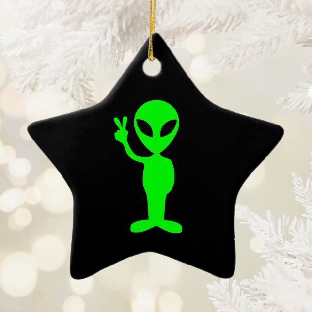 Alien Stern Ornament (Alien Star Ornament)
