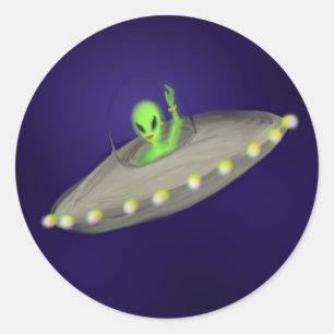 Alien Sticker