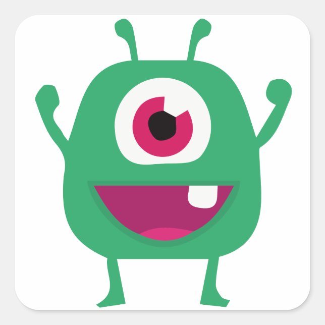 Alien Sticker (Vorderseite)