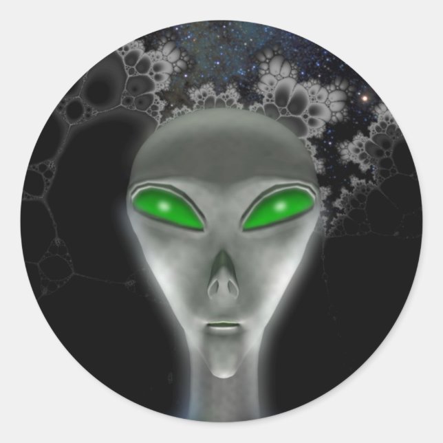 Alien Sticker (Vorderseite)