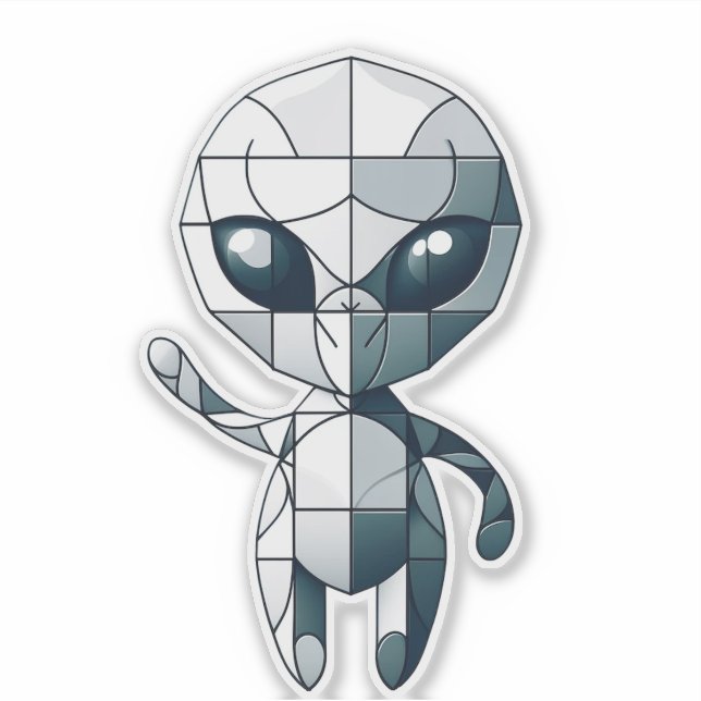 Alien Sticker (Vorderseite)