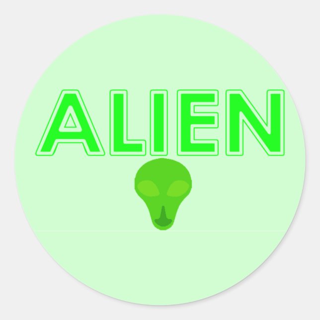 Alien Stickers (Vorderseite)